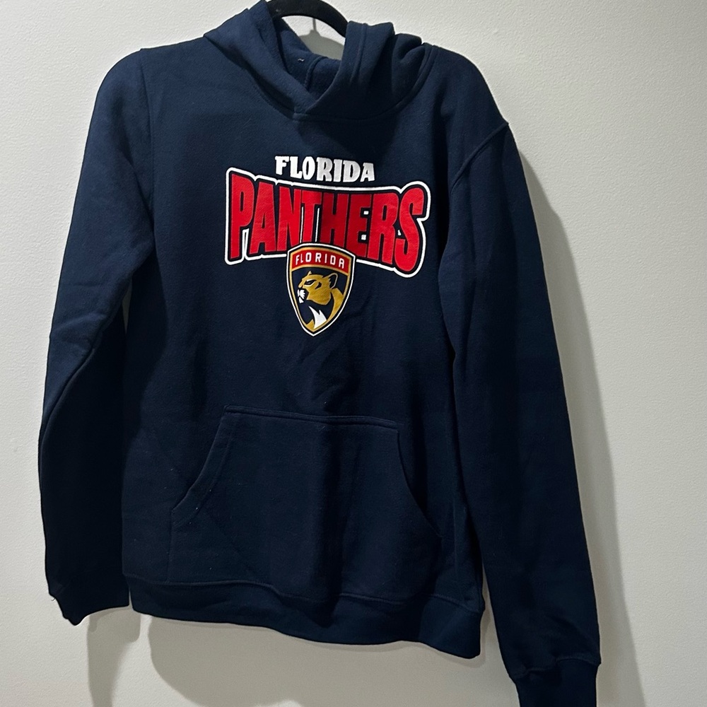 Florida Panthers Navy Hoodie youth XL unisex boys girls NHL